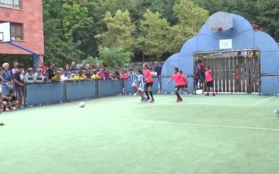 Tolosalaren 4x4 areto futbol txapelketa jokatu da
