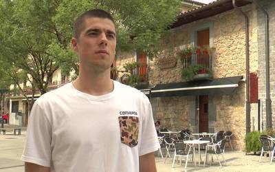 Coruñako Leyma Basquet taldean jokatzeko erronka “gogo handiz” hartu du Gaizka Maizak