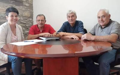 Andatzako Erromeria Elkartea lankidetza hitzarmena sinatu du Udalarekin