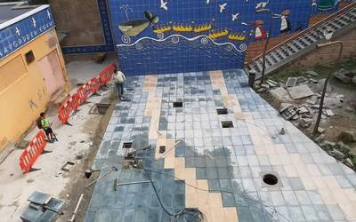 Kultur Etxe atzeko plaza itxita izango da ostegun goizean