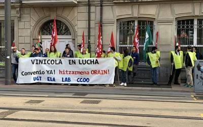 Lan hitzarmen duina galdegin dute ardogintza sektoreko langileek