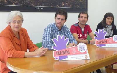 Jarain, indarkeria matxistatik askatzeko