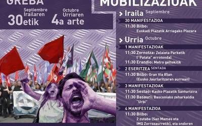 Gaur hasiko da metalgintzako langileen bost eguneko greba