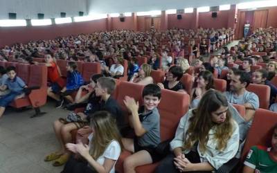 Arrakasta ikaragarria izan du 'Marea Urdina' filmaren estreinaldiak
