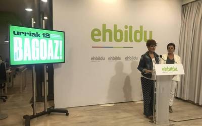 Ekitaldi politiko nazionala eginen du EH Bilduk Iruñean urriaren 12an