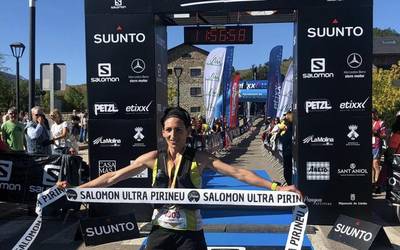 Oihana Kortazarrek Trail Pirineu lasterketa irabazi du