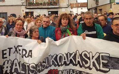 Altsasuko gazteen aldeko elkarretaratzea gaur, 20:00etan, Iruñean