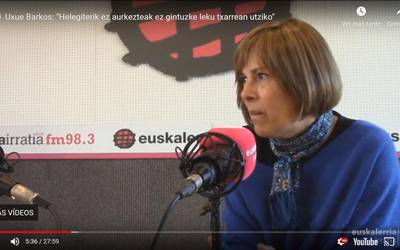 Uxue Barkos: “Helegiterik ez aurkezteak ez gintuzke leku txarrean utziko”