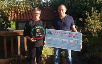 Orortegi baserriak abeltzaintza ustiapen saria jaso du