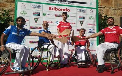 Asier Navaridas sunbildarra Basauriko Pilota Egokituaren Sari Nagusiaren finalean ariko da igandean