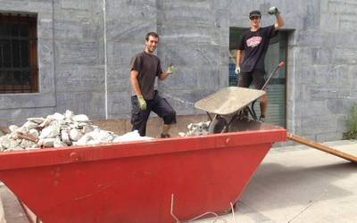 Larunbatean auzolana deitu dute Lesakako Buruztanka gaztetxean