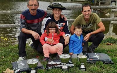 Egañatarrak podiumera igo dira berriro, Gipuzkoako Ehiza Xehe Txapelketan oraingoan