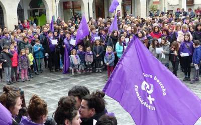 Ikuspegi feminista sustatzen jarraitzeko ekintzak asteburuan