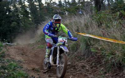 Mario Romanek erakustaldia emanez irabazi zuen Idotorben Espainiako Hard Enduro Kopako proba