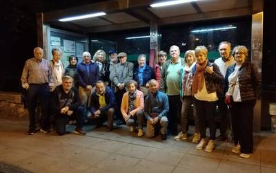 Madrilera bidean dira hainbat oñatiar "pentsio duinen alde"