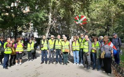 Azpeititik Madrilera, pentsio duinak aldarrikatzera