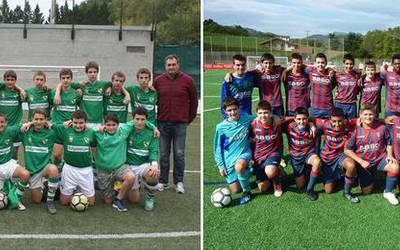 Futbol derbian jokatuko dute larunbat eguerdian Beti Gazte eta Gure Txokoako kadeteek