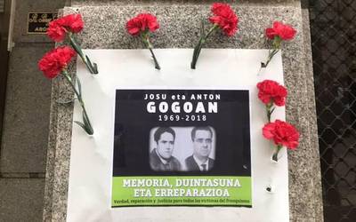 Josu Murueta eta Anton Fernandezen hilketak gogoratzera deitu dute, gertakarien 50. urteurrenean