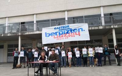 Auzo bizi baten alde, prekarietatea borrokatuko du Olarizuko Gazte Asanbladak