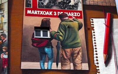 Martxoaren 3ko bisitak berriro martxan