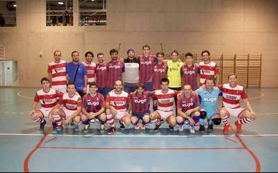 Asteburuko kirol jardunaldira aitzinduta, hiruna berdindu dute Aurrera eta Gure Txokoako areto-futbol taldeek