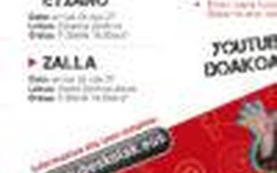 “Youtubeskolak”  Zallara  joango  da  astelehenean