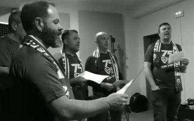 Lagun Onak futbol taldeak 75. urteurreneko ereserkia aurkeztuko du bihar
