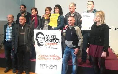 Mikel Arregiren heriotzaren inuguruko zigorgabetasuna salatu dute, 40 urteren ondoren