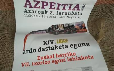 Azpeitiko XIV. Libre ardo dastaketa eguna