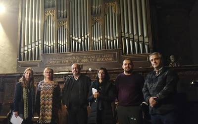 San Pedro elizako organoa birgaitzeko diru bilketa egingo dute