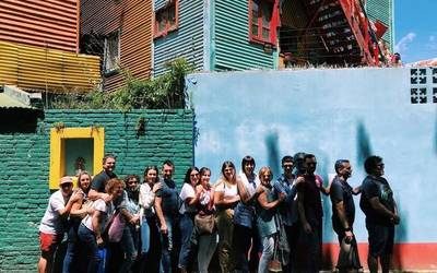 Buenos Aires ezagutzen ibili gara domeka goizean