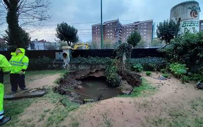 Ur-hornidura guztiz lehengoratu dute Getxon