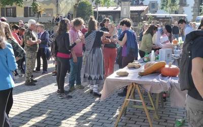 Udazken festa iruditan