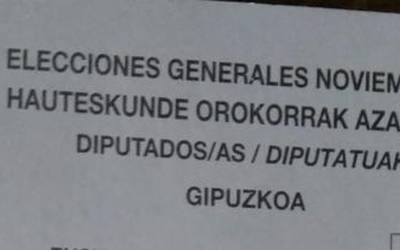 Alderdiek gezurtatu egin dute boto paperen zurrumurrua