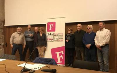 'Hitzorduak' zikloa antolatu du Foro Sozialak gatazkaren konponbidean aurrera egiteko