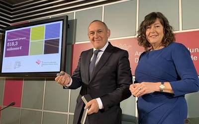 Foru aldundiak 518,3 milioi euroko aurrekontua aurkeztu du 2020rako