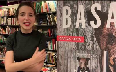 Miren Amurizarekin 'Basa' eleberriaz solasean aritzeko aukera azaroaren 18an Arizkunen