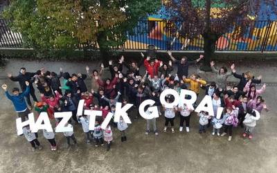 'Hazitik gora!' izango da Euskal Eskola Publikoaren 29. jaiaren leloa