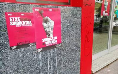 "Sindikatua proletarioek etxearen arazoari aurre egiteko tresna bat da"