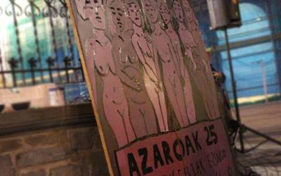 Azaroaren 25aren bueltan antolatutako egitaraua, prest