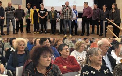 Nagusien Kontseiluaren estreinuan, Kulturate goraino beteta