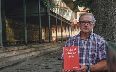 Kepa Barañanoren "Hi eta ni adiskide beti" liburua aurkeztuko da ostiralean Arrankudiagako gaztetxean