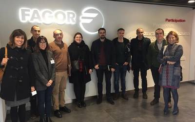 Fagor Arrasaten izan dira AFMko kideak fabrikazio aurreratua eta 4.0 teknologiaren jarraipena egiteko