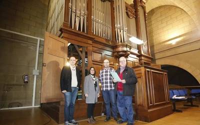 Algortako Bariko San Nikolas elizak organoa zaharberritu du