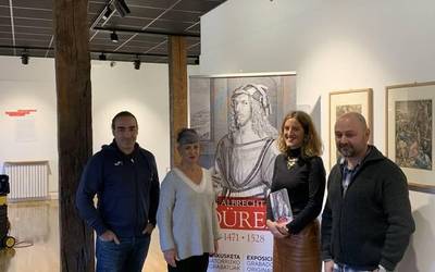Mendebaldeko grabatugintzaren aitatzat hartzen den Albrecht Dürer artistaren 28 obra erakutsiko dituzte Durangoko Museoan