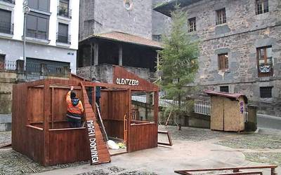 Astebururako gertu izango dute etxolatxoa Olentzerok eta Mari Domingik