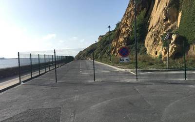 Portu Zaharreko ezpondari eusteko eta bidearen azken zatia urbanizatzeko obrak esleitu dira