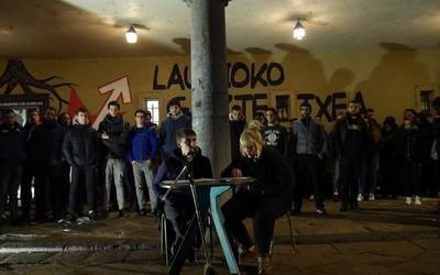 Laudioko Gazte Asanblada: "Gure jardueraren defentsa irmoa gauzatuko dugu"