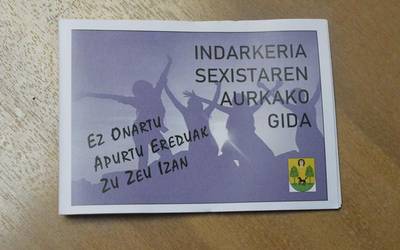 Indarkeria martxistaren aurrean nola jokatu? Liburuxka atera du Basaburuko Udalak