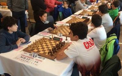 Ibarreko xakelari gazteak Espainiako kopan izan dira